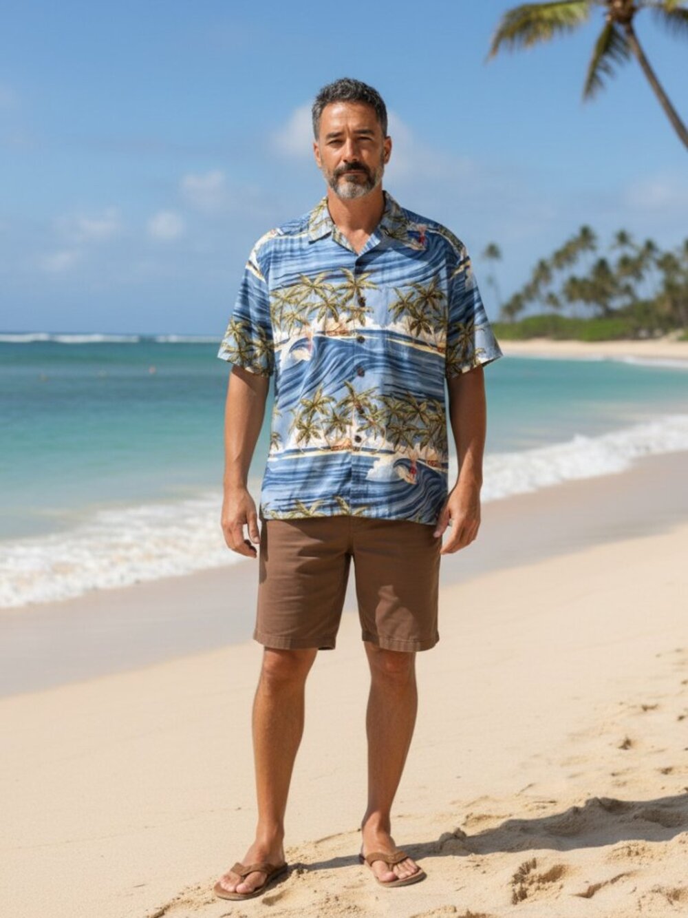 Vintage Ron Anderson x Kahala Hawaiian Brand Short Sleeve Shirt